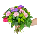 Bouquet of pink flowers